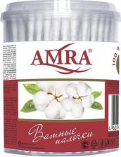 Ватные палочки Amra Ватные палочки в пакете 100 шт