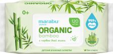 Влажные салфетки Marabu Влажные салфетки Organic bamboo 120 шт