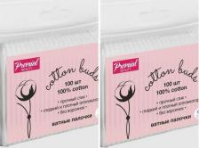 Ватные палочки Premial Аксессуары для ухода за телом Classic Палочки ватные в пакете 100