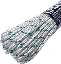 Веревка Сибшнур Плетеный Шнур Практик выполнен из полипропиленовой нити в оплете с ПЭ сердечником, устойчив к натяжению, грязе- и водооталкивающий, хорошо переносит 4660059555195