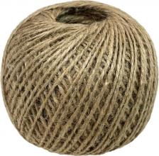 Веревка truEnergy Упаковочный джутовый шпагат Джутовый шпагат упаковочный, 1.8 мм, клубок 200 м 12379