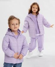 Верхняя одежда для девочки Button Blue Куртка 124BBGMB41023100, сиреневый, 116