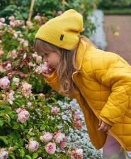 Верхняя одежда для девочки Button Blue Куртка детская 123BBGMC41012700, цвет желтый, размер 110