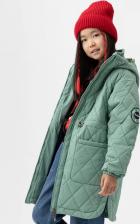 Верхняя одежда для девочки Button Blue Куртка детская 222BBGJC45014800 цв. зеленый р. 152
