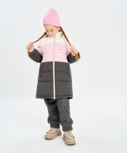 Верхняя одежда для девочки Button Blue Полупальто демисезонное водоотталкивающеемультицвет, 110, 224BBGMC4601