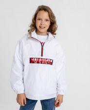 Верхняя одежда для девочки Button Blue Ветровка 124BBGJC40030000, белый, 140