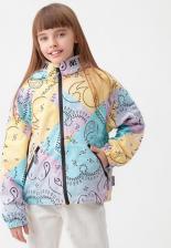 Верхняя одежда для девочки Button Blue Ветровка детская 123BBGA40010013, цвет мультицвет, размер 110