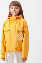 Верхняя одежда для девочки Button Blue Ветровка детская 123BBGJC40012700, цвет желтый, размер 134