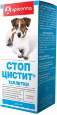 Ветеринарный препарат Apicenna Препарат для собак Стоп-Цистит 200 мг 20таб