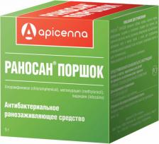 Ветеринарный препарат Apicenna Раносан порошок (5 г.)