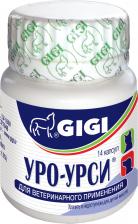 Gigi Препарат для кошек и собак УРО-УРСИ для понижения рН, лечения МКБ, цистита 14таб