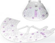 Ветеринарный препарат Neoterica Защитный воротник VETPRO с фиксатором CLICK, прозрачный, полипропилен, 10 см