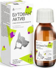 Ветеринарный препарат Nita-Farm Бутофан Актив Кормовая добавка для восполнения дефицита энергии у кошек и собак, 50 мл