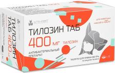 Ветеринарный препарат Nita-Farm Тилозин Таб Антибактериальный препарат для кошек и собак, 10 таблеток