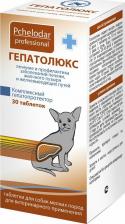 Ветеринарный препарат Пчелодар Гепатопротектор для мелких собак Гепатолюкс 30 таб