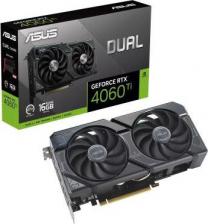 Видеокарта Asus DUAL-RTX4060TI-16G [Geforce RTX 4060 Ti, 16384 Мб, игровая]