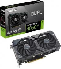 Видеокарта Asus DUAL-RTX4060TI-A16G [Geforce RTX 4060 Ti, 16384 Мб, игровая]