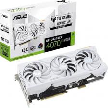 Видеокарта Asus TUF-RTX4070TIS-O16G-BTF-WHITE [Geforce RTX 4070 Ti Super, 16384 Мб, игровая]
