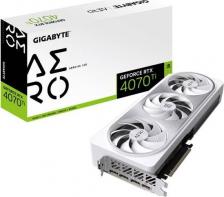 Видеокарта Gigabyte GV-N407TAERO OCV2-12GD [Geforce RTX 4070 Ti, 12288 Мб, игровая]