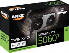 Видеокарта InnoVISION N506T2-08D7X-193075N [Geforce RTX 5060 Ti, 16384 Мб, игровая]
