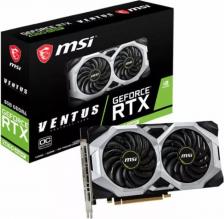 Видеокарта MSI RTX 2060 SUPER VENTUS GP OC [Geforce RTX 2060 Super, 8192 Мб, игровая]