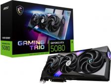 Видеокарта MSI RTX 5080 16G GAMING TRIO OC [Geforce RTX 5080, 16384 Мб, игровая]
