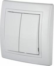 Выключатель Aling-conel Альтернативный двухклавишный выключатель PRESTIGE 8605029100940