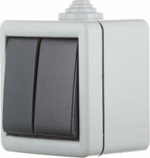 Выключатель Aling-conel Двухклавишный выключатель ARMOR