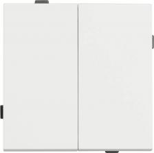 Выключатель Arlight Механизм выключателя двухклавишный проходной SWT-TENDO-MKP2-SFPL-WH 1шт 054556