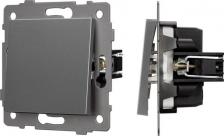 Выключатель Arlight Механизм выключателя света клавишный совместим с рамками серий OMALI/AKYRI/PERIO/XSILO. Скрытый тип монтажа позволяет гармонично встроить в интерьер 4680638915677