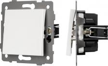 Выключатель Arlight Механизм выключателя света клавишный совместим с рамками серий OMALI/AKYRI/PERIO/XSILO. Скрытый тип монтажа позволяет гармонично встроить в интерьер 4680638915769