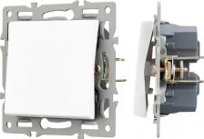 Выключатель Arlight Механизм выключателя света одноклавишный на 1 пост, совместим с рамками серий VERSA/GLARE/PRESTO. Скрытый тип монтажа позволяет гармонично встроить 4650168583417