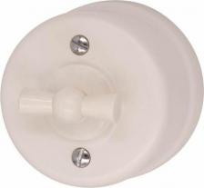 Выключатель Bironi Выключатель 2-кл. пластик песочн. зол. B1-202-24