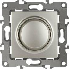 Выключатель Эра 12-4101-15 12-4101-15 Светорегулятор поворотно-нажимной, 400ВА 230В, IP20, Эра12, перламутр, цена за 1 шт