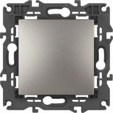 Выключатель Эра 14-1108-16 Переключатель перекрестный Elegance 14-1108-16 10АХ-250В, IP20, титан, цена за 1 шт