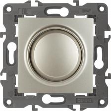 Выключатель Эра 14-4101-04 14-4101-04 Светорегулятор поворотно-нажимной, 400ВА 230В, IP20, Elegance, шампань, цена за 1 шт