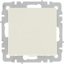 Выключатель ИЭК BRITE Выключатель 1-клавишный проходной 10А ВС10-1-6-БрКр бежевый, цена за 1 шт