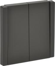 Выключатель ИЭК FORTE&PIANO Выключатель 2-клавишный перекрестный 10А FP309 серый, цена за 1 шт