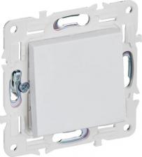 Выключатель ИЭК SKANDY Выключатель 1-клавишный перекрестный 10А SK-V03W арктический белый, цена за 1 шт