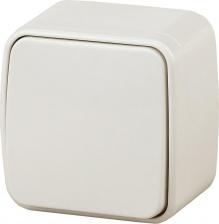 Выключатель Intro 3-101-02 3-101-02 Выключатель, 10А-250В, IP20, ОУ, Polo, сл.кость, цена за 1 шт