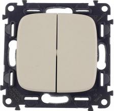 Выключатель Legrand Двухклавишный выключатель Valena Allure