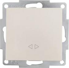 Выключатель Lezard Выключатель промышленный встраиваемый Vesna 1 клавиша цвет жемчужно-белый перламутр