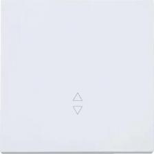 Выключатель Lezard Выключатель встраиваемый проходной Zima 1 клавиша с зажимом цвет белый