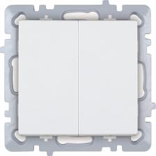 Выключатель Nilson Двухклавишьный механизм выключателя moda-advantage