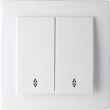 Выключатель Nilson Выключатель Проходной 2кл. с/п Бел. TOURAN EKO Naturel 24111009