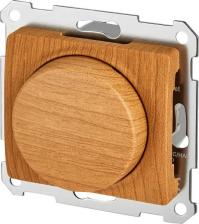 Выключатель Schneider Диммер встраиваемый Glossa 400 Вт цвет дуб