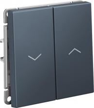 Выключатель Systeme Electric Механизм выключателя жалюзи 2-клавишного серии ArtGallery в цвете грифель.подходит для сетей 250 В, на ток 10 Атеперь можно легко и удобно управлять