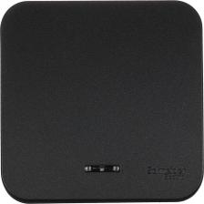 Выключатель Systeme Electric SE Blanca наруж Антрацит Выключатель 1-клавишный с подсветкой 10А, 250B, изолир. пластина