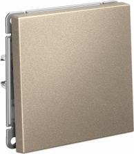 Выключатель Systeme Electric Выключатель кнопочный 1-клавишный ArtGallery, 10А, шампань, GAL000515