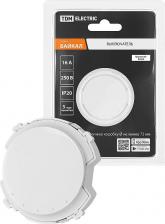 Выключатель TDM Electric Выключатель 1-кл. 16А 250В белый, Байкал, цена за 1 шт